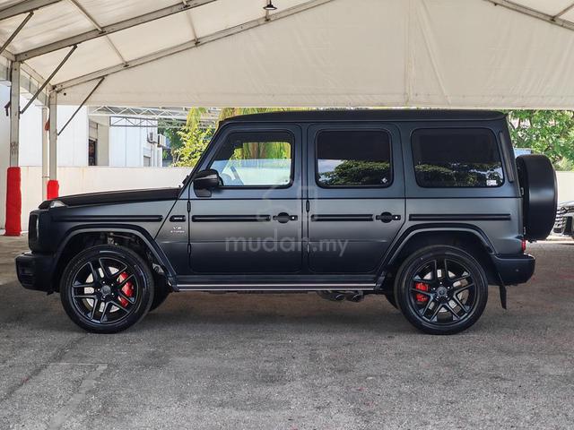 RED LEATHER 2023 Mercedes Benz G63 4.0 AMG G-MANUF - 4