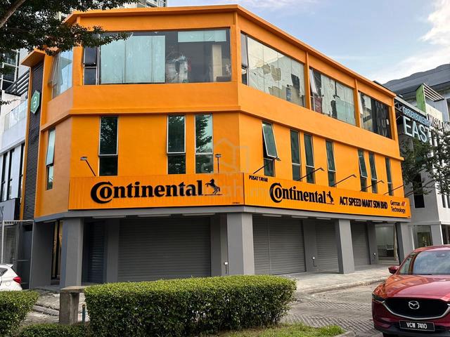 {MAINROAD} Freehold 3-sty Corner Shop One City, Subang Jaya , TENANTED 2