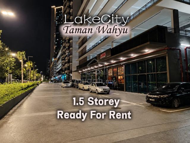 Baron Residence Condominium Taman Wahyu Jalan Ipoh Shoplot 1.5 Storey 1