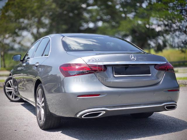 2021 Mercedes Benz E200 2.0 AVANTGARDE 52K KM FSR - 2