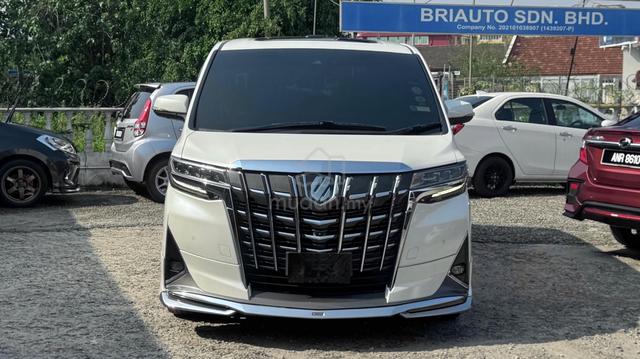 FULL LOAN TOYOTA ALPHARD 3.5 SC JBL High spec - 3
