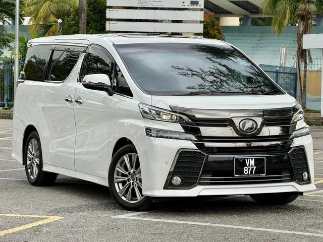 2016 Toyota VELLFIRE 2.5 Z GOLDEN EYES (A) -TIPTOP - 1