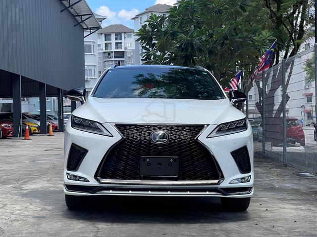 BLACK INTERIOR 2021 Lexus RX300 F SPORT 2.0L - 2