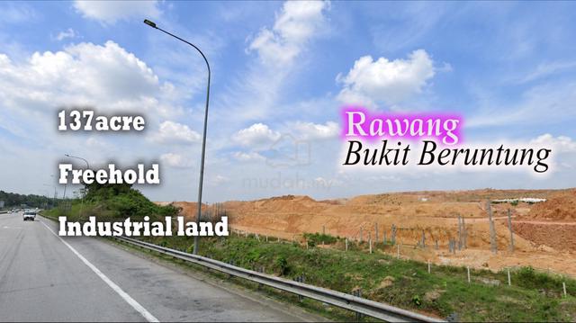 Rawang Bukit Beruntung Serendah Freehold 137acre Industrial Land 1