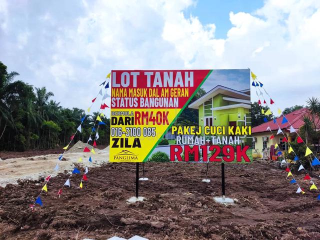 Lot Tanah Nyaman Jauh Dari Kesesakan Bandar 2
