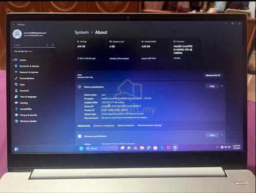 Lenovo IdeaPad S340 for Sale! - photo 3 of 5