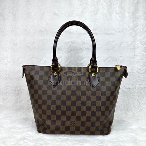 LV Damier Ebene Saleya PM Brown Tote Bag - photo 3 of 6