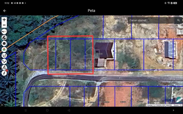 jualan langsang 2 lot semid 1 km ke STESEN ECRL DURIAN GULING 1