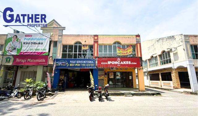 Meru Double Storey Shop Upstairs Facing Mainroad For Rent Ipoh Chemor 1