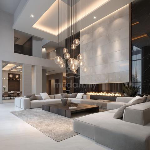 TRX Semi-D Bungalow Duplex Penthouse Foreigner can 0 Deposit Freehold 100% Furnished Walk to MRT 1